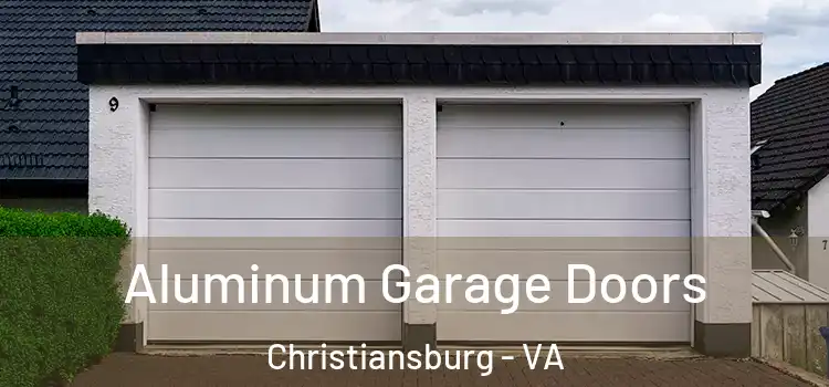  Aluminum Garage Doors Christiansburg - VA