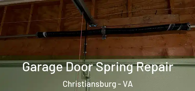  Garage Door Spring Repair Christiansburg - VA